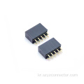 2.54mm 암 헤더 이중 행 스트레이트 10P